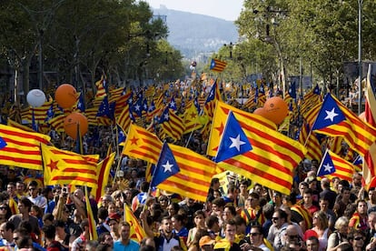 Imatge de la Diada del 2012.