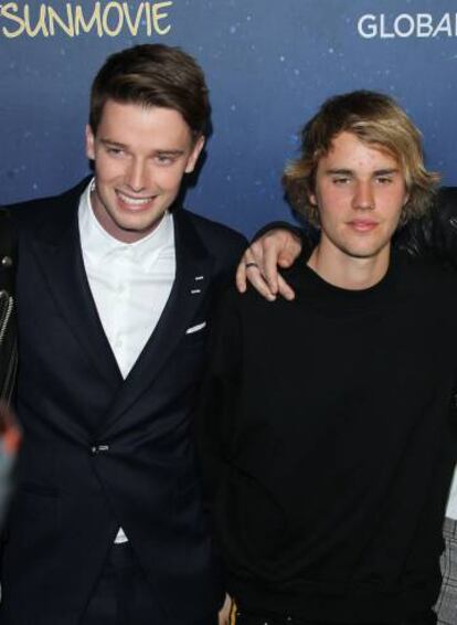 Patrick Schwarzenegger y Justin Bieber en Los Angeles el pasado 15 de marzo.