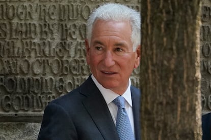 Charles Kushner en el funeral de Ivana Trump, en julio de 2022 en Nueva York.