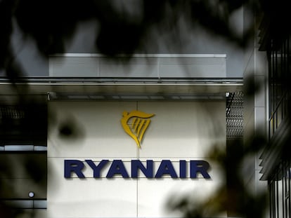 Sede de Ryanair en Dublín.