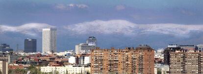 Las monta&ntilde;as de Madrid, desde el Cerro del T&iacute;o P&iacute;o.