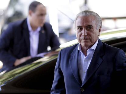 El vicepresidente de Brasil, Michel Temer. 