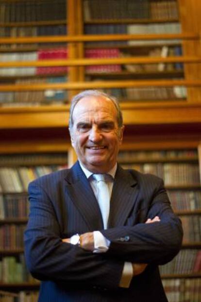El presidente de la patronal Fomento del Trabajo, Joaquim Gay de Montellà. EFE/Archivo