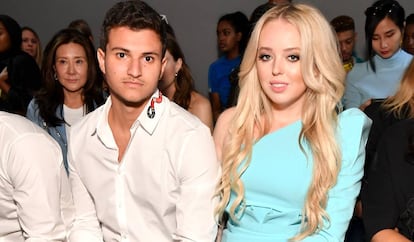 Tiffany Trump y Michael Boulos, en la Semana de la Moda de Nueva York, el pasado septiembre.