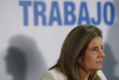 Fátima Báñez, ministra de Empleo y Seguridad Social.