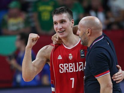 Bogdanovic y Djordjevic celebran el pase a la final