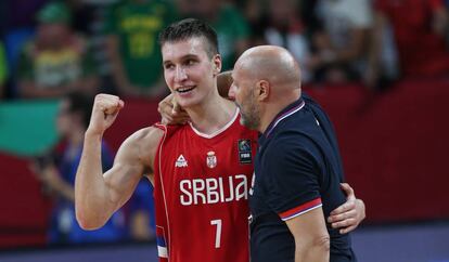 Bogdanovic y Djordjevic celebran el pase a la final