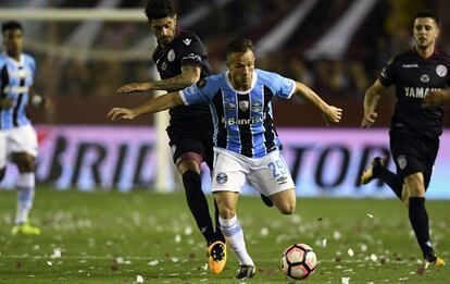 Arthur en la final de la Libertadores.