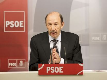 Entrevista a Pérez Rubalcaba en ‘Los desayunos de TVE’