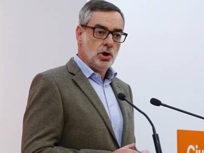 Jos&eacute; Manuel Villegas, secretario de organizaci&oacute;n de Ciudadanos.