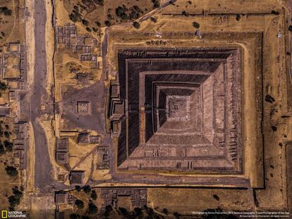 'Geometria do sol', Teotihuacan (México).