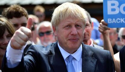 El candidato a primer ministro británico, Boris Johnson, el 28 de junio de 2019.