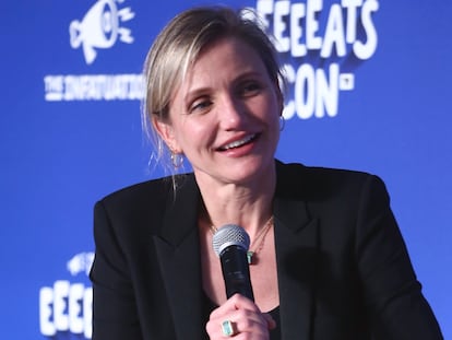 Cameron Diaz durante un evento en Santa Mónica, California.