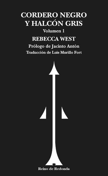 Portada de 'Cordero negro y halcón gris', de Rebecca West. EDITORIAL REINO DE REDONDA