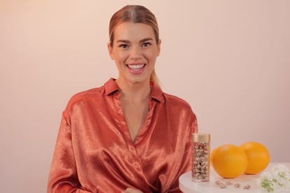 Mirian Pérez confía en la vitamina C para mantener su piel tersa y radiante.