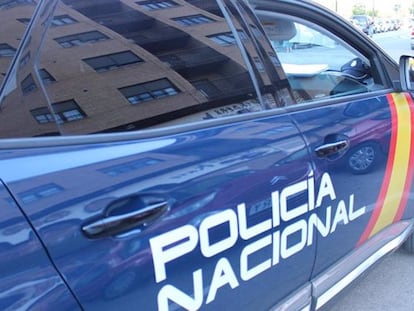 Un vehículo de la Policía Nacional. / EP