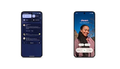 Uso de Material 3 Expressive en un teléfono Google Pixel