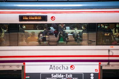 Estación de Cercanías de Atocha Renfe, en Madrid