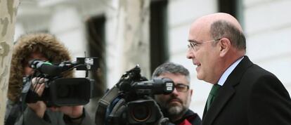 Pérez de los Cobos tras declarar como testigo ante la juez Lamela.