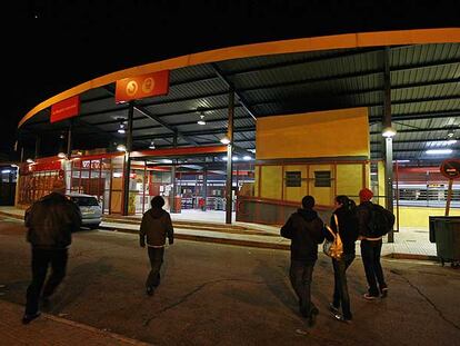 Estación de Cercanías Las Margaritas en Getafe.