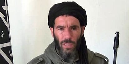 El terrorista de AQMI, Mojtar Belmojtar, en una imagen de archivo. 