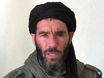 El terrorista de AQMI, Mojtar Belmojtar, en una imagen de archivo. 