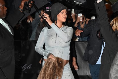 Rihanna, en el hotel Carlyle el 5 de mayo de 2025.