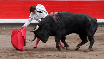 Juan del Álamo con su primero