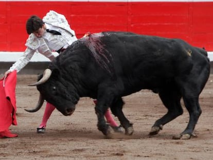 Juan del Álamo con su primero