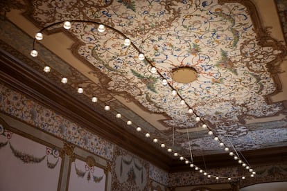 La sala Montcortés del Palau Moxó. ALBERT GARCIA