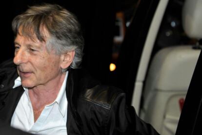 El director de cine Roman Polanski, a su llegada al Festival de Montreux