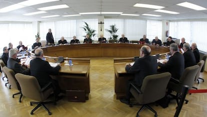 Reunión de la comisión permanente de la Conferencia Episcopal en febrero.