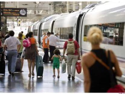 Fotografía facilitada por Renfe de la estación de Chamartín. 