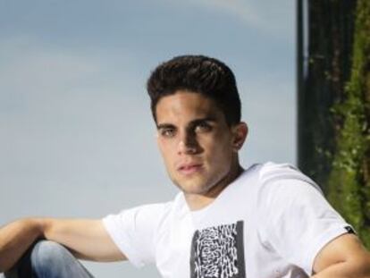 Marc Bartra, a la ciutat esportiva de Sant Joan Despí.