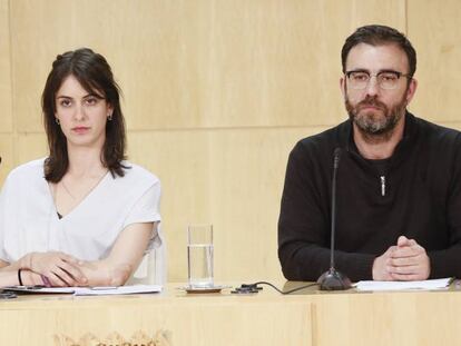 Nacho Murgui, en rueda de prensa en el Ayuntamiento de Madrid.
