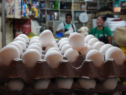 El precio del huevo aumentó 6,20% en la última quincena.