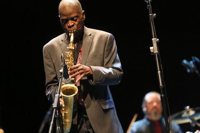 Maceo Parker, en la actuación del Auditori.