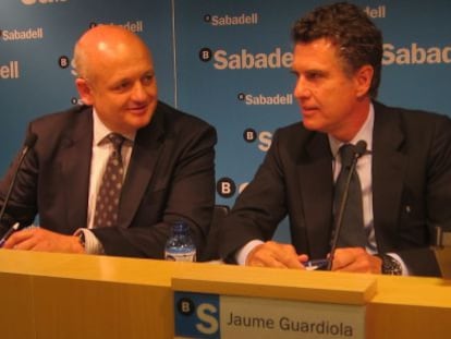 Jaume Guardiola, del Sabdadell