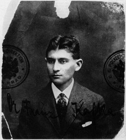 L'escriptor xec Franz Kafka (1883-1924).