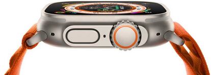 Lateral del Apple Watch Ultra