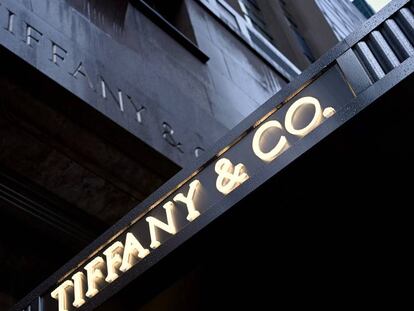 Fachada de la joyería Tiffany en la Quinta Avenida en Nueva York.