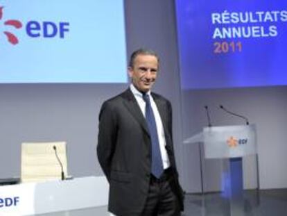 El director general de la eléctrica francesa EDF, Henri Proglio. EFE/Archivo
