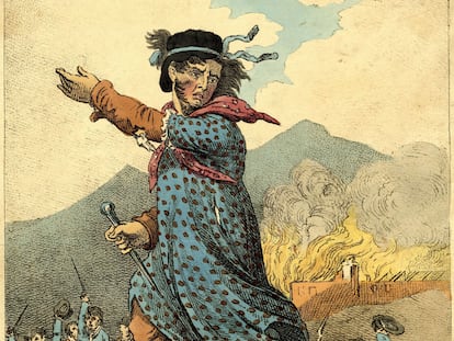 El líder de los luditas, Ned Ludd.