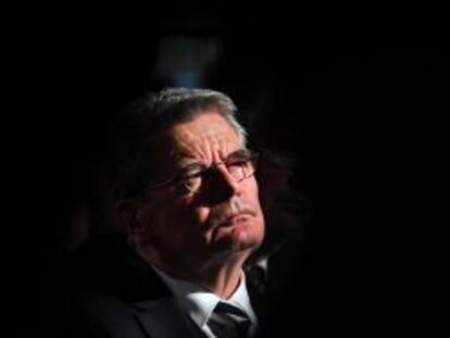 Joachim Gauck, expastor protestante y nuevo presidente de Alemania, el 10 de octubre en Fráncfort.