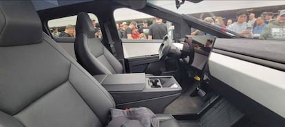 Nuevo interior Tesla Cybertruck