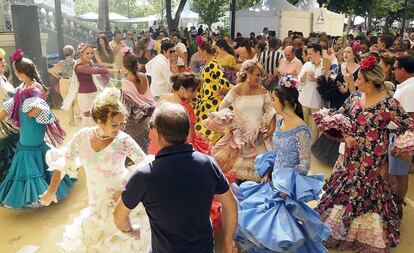 Un momento de la feria de Antequera de 2019.