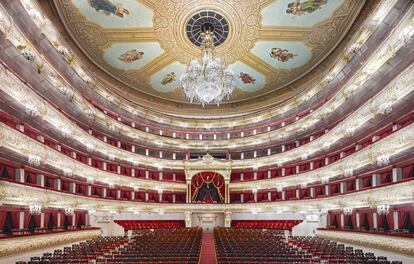 Teatro Bolshói de Moscú.