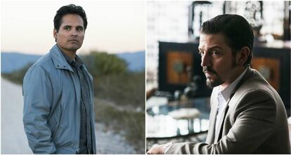 Michael Peña y Diego Luna.