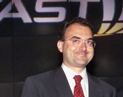 Silvio Scaglia, fundador de Fastweb, en esta foto tomada el año 2000