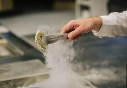 Tres actuaciones en directo de cocineros de vanguardia en la reciente edición del salón Gastronomika 2018, celebrado en San Sebastián.